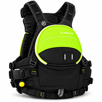 Gilet de sauvetage professionnel 100N pour le rafting en eaux vives, le kayak et les secours en eaux courtes, en Cordura 500D, flottabilité réglable