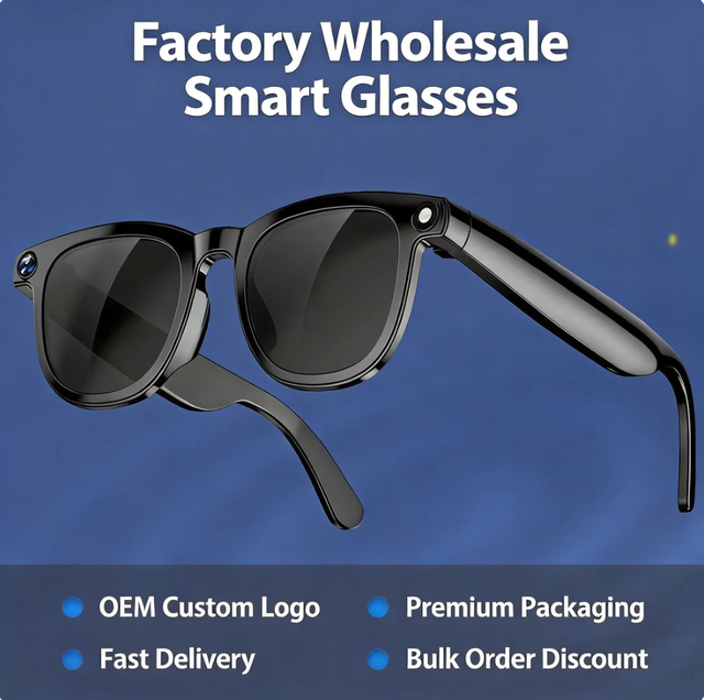 Multifunctional Smart Glasses with Camera 1080P Photo Video Recording Real-time Call Translation AI Assistant Music Player Outer