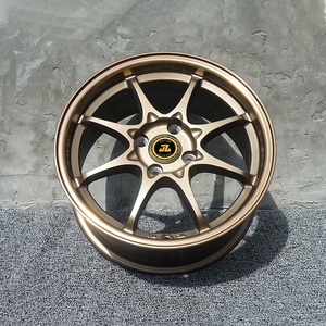 Rueda de carreras de bronce <span class=keywords><strong>JZ</strong></span>, ruedas forjadas 4X100 de 15 pulgadas, venta al por mayor y al por menor para EG6 EK3 AE86 - Product Image 3