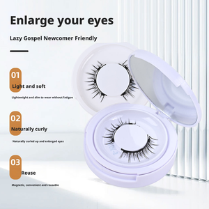 Nouveaux <span class=keywords><strong>cils</strong></span> <span class=keywords><strong>magnétiques</strong></span> en soie 3D réutilisables, aspect naturel et flexible, sans colle, invisibles, logo personnalisé, <span class=keywords><strong>cils</strong></span> <span class=keywords><strong>magnétiques</strong></span> quantiques - Product Image 4