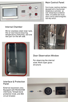 Precision Industrial Oven for Automotive Parts Aging Test OEM Programmable Hot Air Oven Manufacturer Large Size 1000L Custom