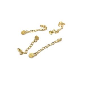 Cadena Lingual Dental para Dientes Impactados, Cadena de Tracción, Paquete de 2 Piezas, Material de Ortodoncia Oral, Color Dorado - Product Image 4