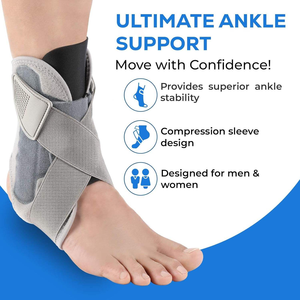 <span class=keywords><strong>Tobillera</strong></span> Deportiva Unisex al por Mayor, Soporte Fijo, Compresión Elástica, Diseño Transpirable, para Esguinces Articulares - Product Image 3
