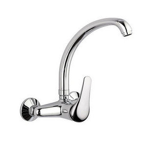 Grifo Mezclador Monomando de Pared con Caño Alto Cromado Epic - Product Image 1