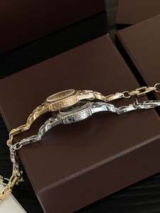 <span class=keywords><strong>Bracelet</strong></span> pour femme en or, nouvelle montre pour femme 2025, montre vintage personnalisée de luxe, accessoires de fête faits à la main - Product Image 2