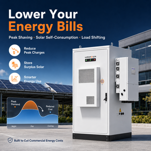 Système de stockage d'énergie solaire 50 kW 100 kW 500 kW, commercial et industriel, batteries LiFePO4 50 kWh 60 kWh 100 kWh 200 kWh - Product Image 4