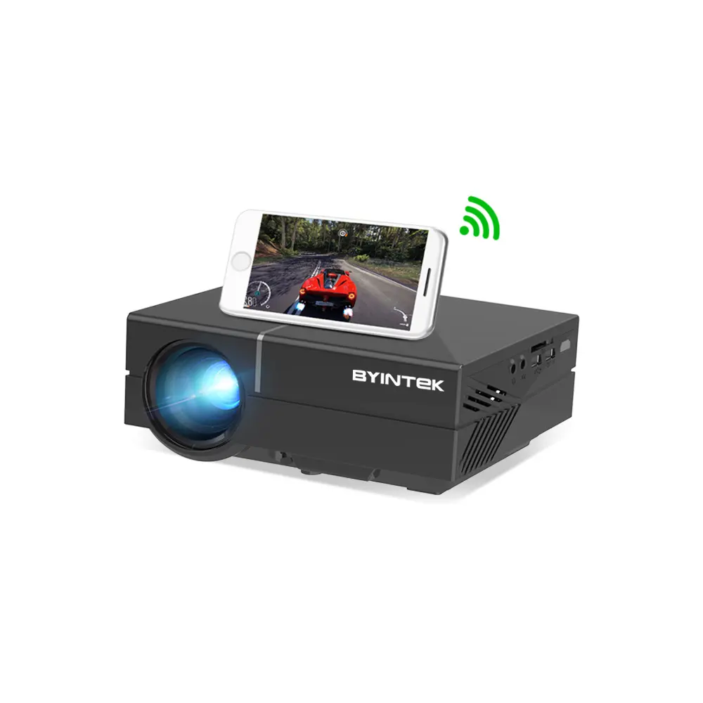 Niedriger Preis BYINTEK K8 Mini-Projektoren Smart Video-Projektor 4K Native Full HD-Projektor mit hoher Qualität für das Heimkino-Büro