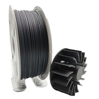 Filament d'imprimante 3D haute résistance à la fatigue et aux températures élevées, PA Nylon6 avec 10% de fibre de verre, 1,75 mm, 1 kg, pour pièces fonctionnelles