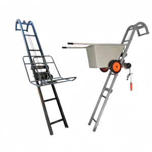 200m Förderstrecke Mörtelaufzug für den Straßentransport, Kletternder Tiger Ladeaufzug, Mobiler Vertikaler Becherförderer, Schrägförderer - Product Image 6