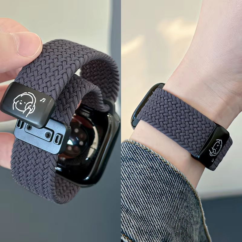 Magnete per cartoni animati di cuccioli musicali grigio spazio