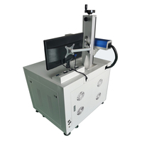 Machine de marquage laser à fibre industrielle sans contact, refroidissement par air, facile à utiliser, pour papier d'étiquettes
