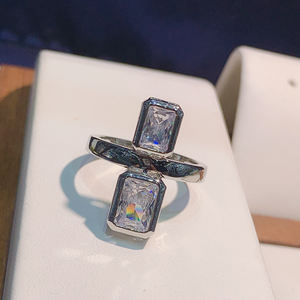 HIBRIDE Set Gelang Bangle Afrika Unik Mewah untuk wanita Set perhiasan pengantin wanita Set N-1581 pernikahan kubik zirkon kristal CZ Dubai - Product Image 5