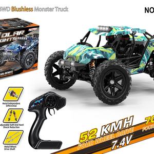 Nouvelle voiture télécommandée 4x4 haute vitesse à l'échelle 1/14, moteur brushless, 52 km/h, jouet pour enfant, cadeau - Product Image 6