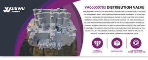 Válvula de Control de Excavadora Nueva, Transmisión Final ZX200-5G ZX200-3 ZX240-3, Remanufacturada de Alta Calidad YA00000703 - Product Image 5