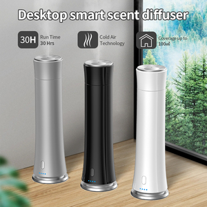 เครื่องกระจายกลิ่นอัลตราโซนิคไฟฟ้าขนาด120มล. เครื่องจ่ายน้ำมันหอมระเหยเสียงรบกวนต่ำพร้อมเพิ่มกลิ่นสำหรับโรงแรมและลานบ้านรีสอร์ท - Product Image 2