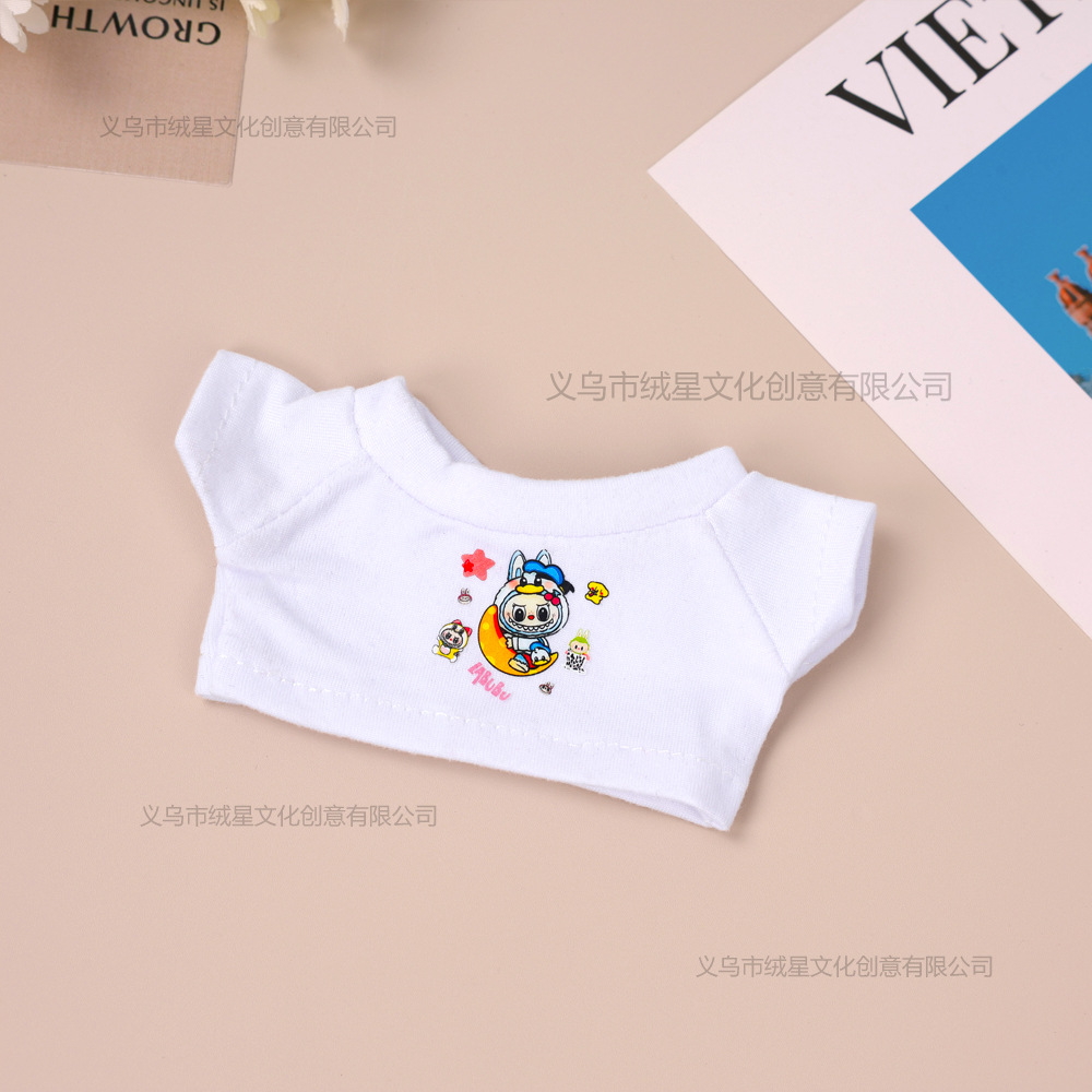 T-shirt-moon labubu pattern