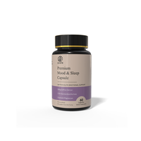 Capsules de Sommeil Premium en Gélules Molles : Aide au Sommeil, Inhibe le Cortisol, Favorise la Conversion des Neurotransmetteurs – Produit Premium pour l'Ambiance et le Sommeil