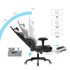 <span class=keywords><strong>SONGMICS</strong></span> accoudoirs réglables en hauteur <span class=keywords><strong>chaise</strong></span> de bureau <span class=keywords><strong>chaise</strong></span> de direction ergonomique <span class=keywords><strong>chaise</strong></span> de jeu avec repose-pieds - Product Image 5