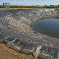 Géomembrane HDPE 1,5 mm GRI GM13 ISO Lisse, Imperméable et Anti-infiltration pour le revêtement des décharges et des bassins piscicoles