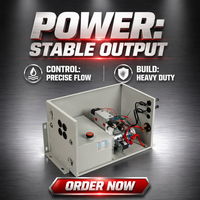 Nouvelle unité hydraulique robuste (CE/ISO) DC12V/24V Garantie 1 an Véhicule à aile unique en alliage d'aluminium