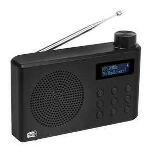 الأكثر شعبية DAB جهاز إستماع راديو ستيريو مع وزير الخارجية 40 محطة إذاعية ، حساسية عالية راديو البث الرقمي موالف