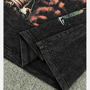 Mens Oversized T <b>Shirts</b> Acid Wash Loose Fit Vintage Washed Tee <b>Shirt</b> Short Sleeve Streetwear Casual T-<b>Shirts</b> - Product Image 6