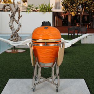 2025 xu hướng nướng gốm phong cách auplex Kamado-Bể bơi kamodo <span class=keywords><strong>Joe</strong></span> BBQ 21 inch - Product Image 3