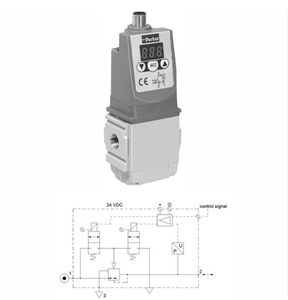 Regulador Proporcional Electro-Neumático Parker P31PA12AD2VD1A, 24VDC, 2-10 bar - Product Image 6