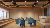 Bloc-notes pliable tablette fauteuil rembourré Design nordique école bibliothèque auto-étude bureau salle de réunion chaises de formation
