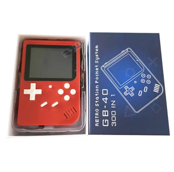 Kotak Game Retro 400 Dalam 1, Mesin Dua Pemutar Game Klasik dengan Remote Handheld Pemain Game DHL Pengiriman Cepat