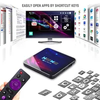 Boîtier IPTV 4K authentique H96Max RK3318 4 Go de RAM 32 Go de ROM, téléchargement gratuit du Play Store, Smart Internet Box H96MAX V11
