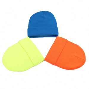 Winter Fleece Lined Beanie Soft Warm Knit Ski Stocking Cuffed Beanies <b>Hat</b> Slouchy Cap Men Women Promotion Gift - Product Image 4