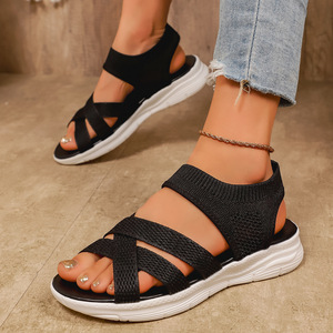 Sandalias Planas de Verano 2026 para Mujer, Estilo Europeo Americano, Moda Casual, Tallas Grandes, Venta al Por Mayor - Product Image 5