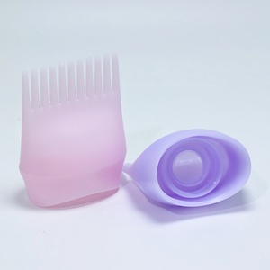 Wholesale Empty 6 Oz Hair Oil Dispensing Salon Coloring Dye Comb Applicator <b>Squeeze</b> <b>Plastic</b> <b>Bottle</b> With Measurement - Product Image 5
