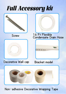 Jiahao imalatı 1/4 "& 3/8" PE yalıtımlı bakır bobin boru hattı seti AC klima HVAC soğutma için kurulum kitleri - Product Image 6