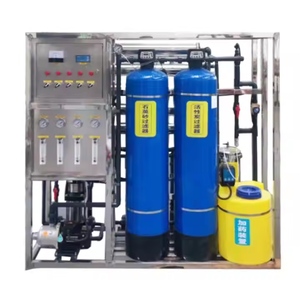 Fournisseur chinois de filtre à eau par osmose inverse industrielle, machine à eau ultrapure 500 lph, système de dessalement d'eau - Product Image 1
