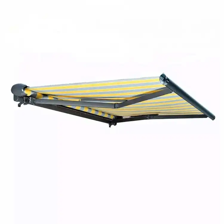 2020 factory full cassette electric awning with high quality best design for balcony patio outdoor car sun shade