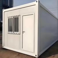 Maison conteneur moderne respirante à montage rapide, prête à l'emploi, pour hôtel, appartement, entrepôt, avec conception mobile, 20 pieds