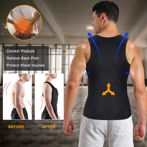 Chaleco Moldeador de Neopreno para Hombre al por Mayor, Faja Reductora Ajustable para Entrenamiento con Doble Cremallera - Product Image 6