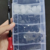 HE26 100 pièces Clips de fixation pour voiture, rivets de pare-chocs et de garde-boue, clips de garniture, pièces universelles