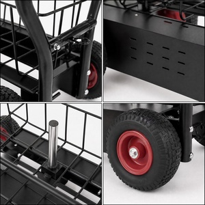 VIGFIT Carro de Ejercicios Comercial de Acero con Ruedas <span class=keywords><strong>para</strong></span> Ejercitar Brazos, Piernas, <span class=keywords><strong>Pecho</strong></span> <span class=keywords><strong>y</strong></span> <span class=keywords><strong>Espalda</strong></span> - Máquina de Cardio - Product Image 3