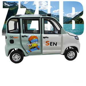 Auto Elettrica Mini EV <span class=keywords><strong>HB</strong></span> a Quattro Posti, 15kW, per Adulti, Chiusa, 45 Km/h, Quattro Ruote, Carico Utile 400kg, Autonomia 101km, Senza Necessità di Patente - Product Image 2