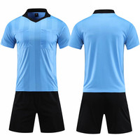 Seragam Sepak Bola Pria yang Dapat Bernapas, Bahan Spandex/Polyester, Desain Terbaru, Buatan Guangzhou