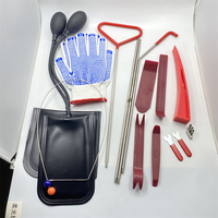 Kit d'ouverture rapide automatique de porte pour serrurier, kit d'ouverture de porte d'urgence pour voitures avec peu de clés