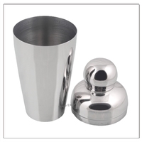 Mayur Exports – Nouveau Shaker à Cocktails Classique Mini 500 ml en Acier Inoxydable, Modèle 7031, pour Barman et Mélangeur