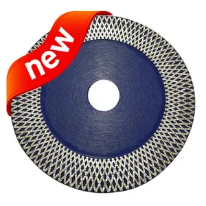 115-125mm Turbo Diamond Saw Blade Super Porcelain Tile Ceramic Cutting Disc For Granite Marble Tile Cutting And Grinding