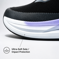 Chaussures de course personnalisées pour femmes, semelle dégradée, maille respirante, chaussures de sport légères, chaussures athlétiques / Fabricant OEM
