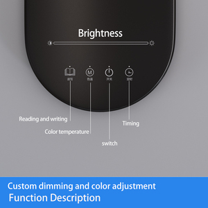 Aluminium Foldable Touch Dimmable/Eye-Caring Eco-Friendly Desk Lamp Memory/<strong>Timer</strong> Function Reading <strong>Light</strong> 95 High CRI Reading Room - Product Image 6