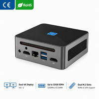 Mini PC Zkmagic ZKM9 con Intel N150 (3.7Ghz), LAN 2.5G, WiFi 6, Windows 11, Computadora de Escritorio Empresarial para Trabajo desde Casa y Oficina, 4K Dual HD