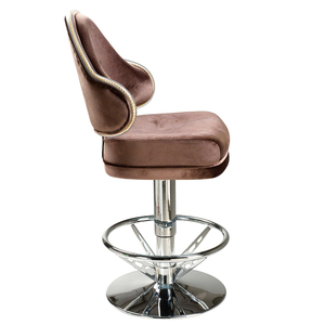 Taburete de silla de <span class=keywords><strong>casino</strong></span> de material de tela resistente de diseño moderno para uso en el hogar y cafetería y uso comercial de bares y casinos - Product Image 2